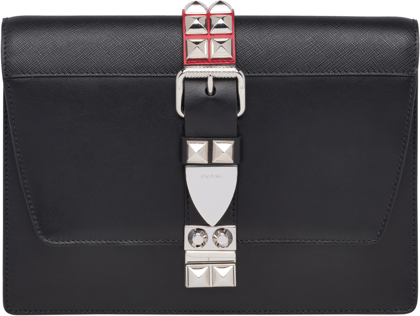 Prada Studded Elektra Bag (2400x2400), Png Download