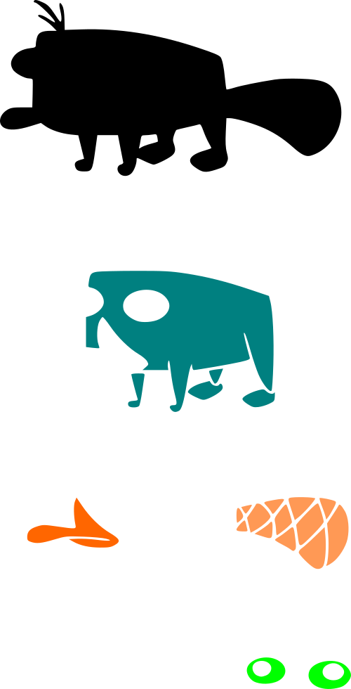 Perry Platypus (500x980), Png Download