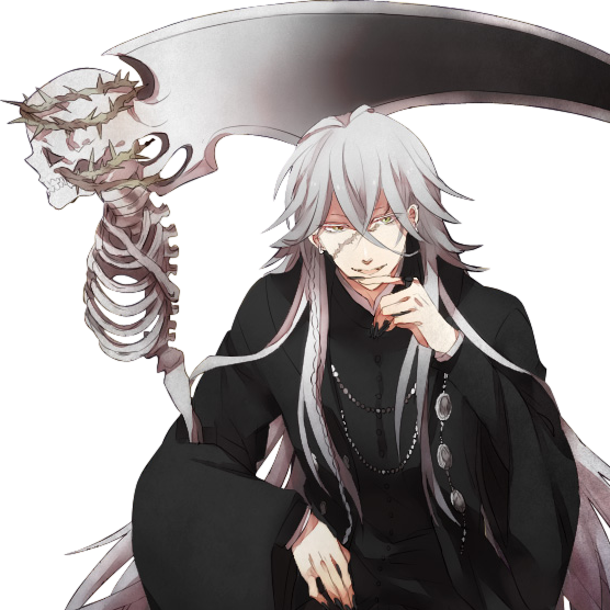 Undertaker - Kuroshitsuji,black Butler - Anime Black Butler Undertaker (556x556), Png Download