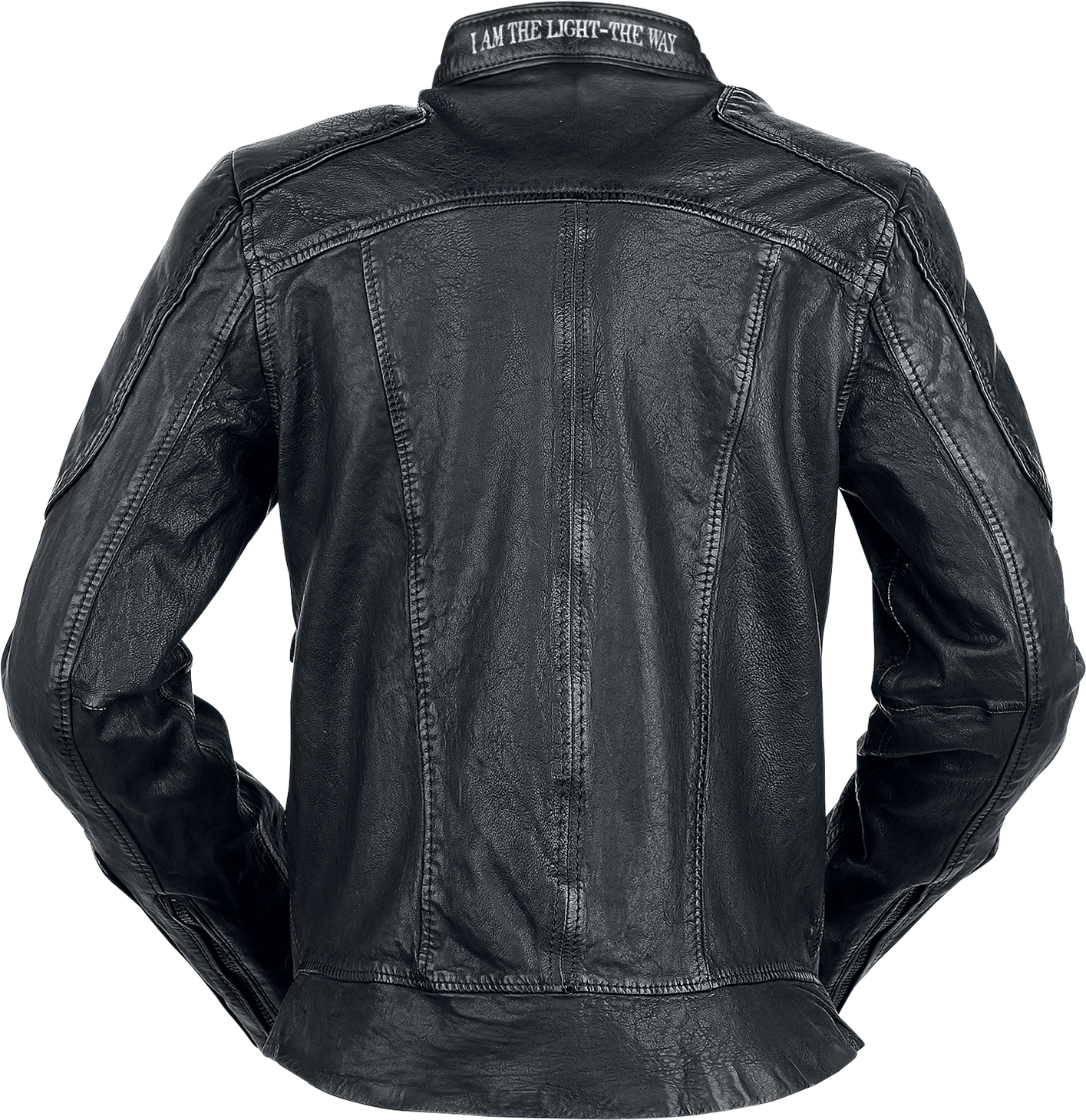 Norton Secured - Leather Jacket (1469x1500), Png Download