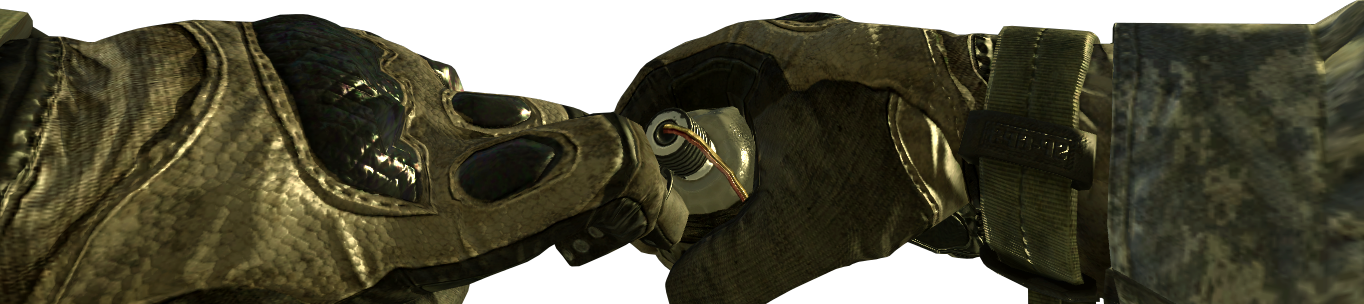 All - Semtex Grenade Mw2 (1364x304), Png Download