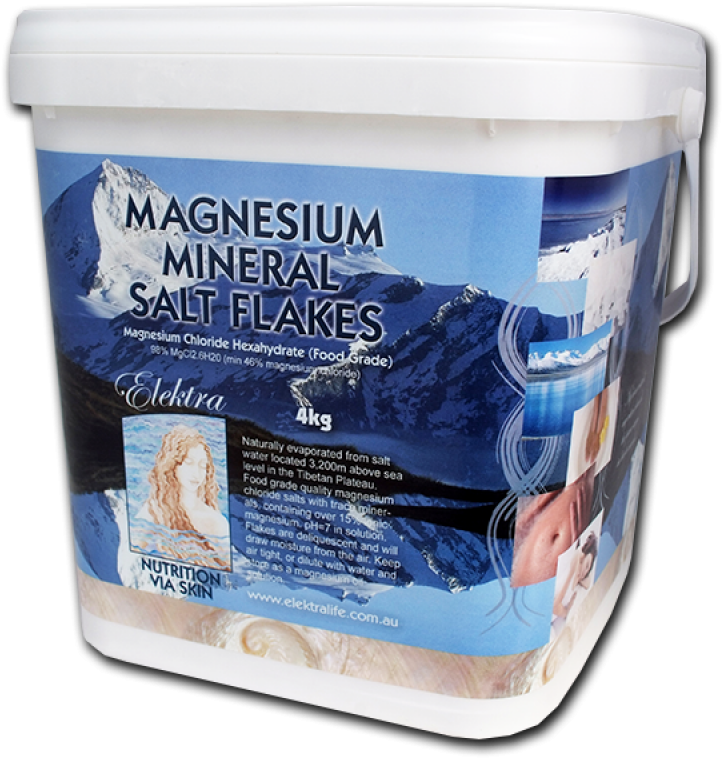 4kgbucketcube - Magnesiumchloride Flakes (800x800), Png Download