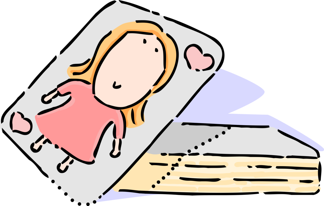 Vector Illustration Of Valentine's Day Sentimental (1103x700), Png Download