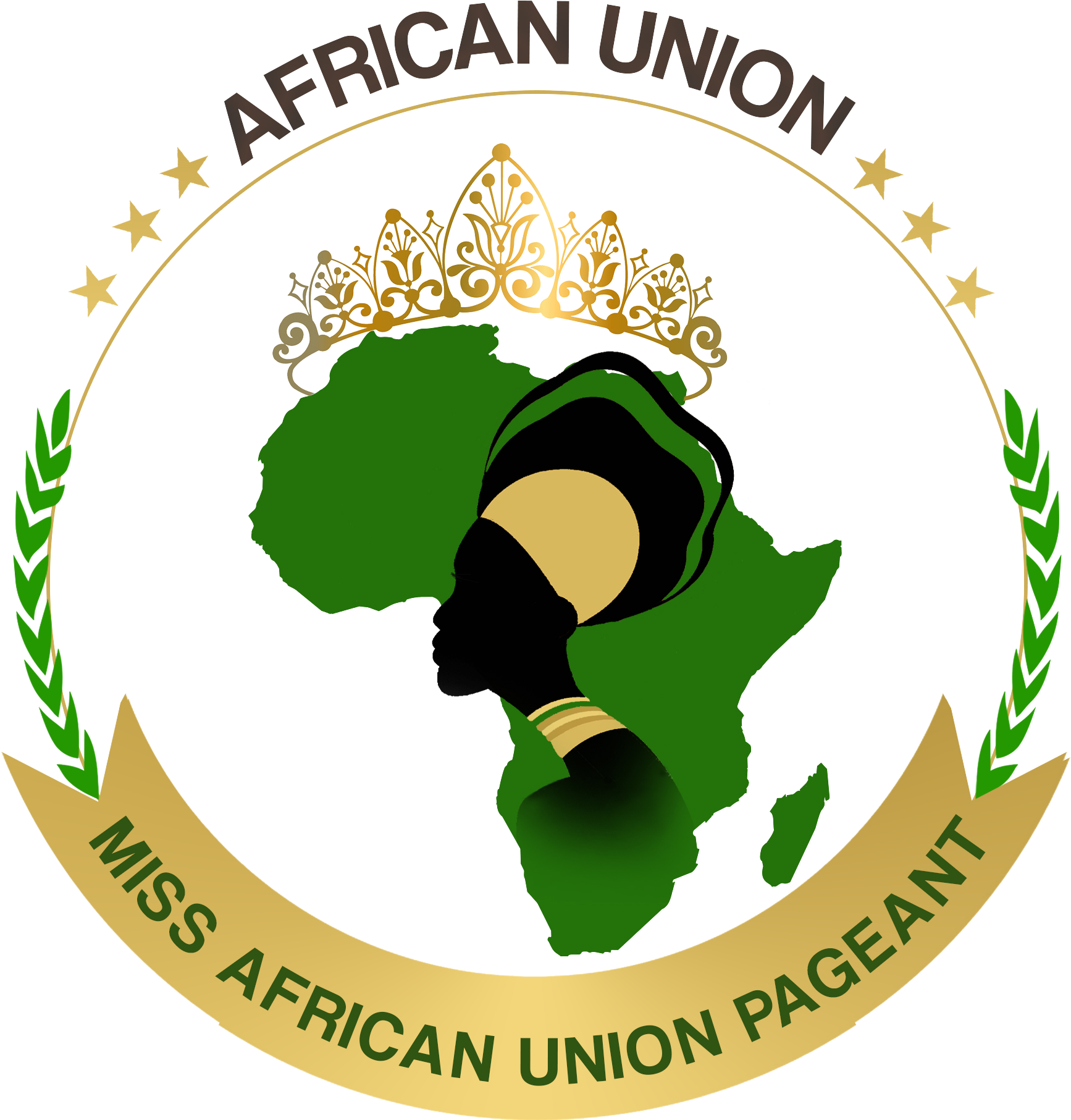 Miss African Union Pageant Official Logo Black History Month February