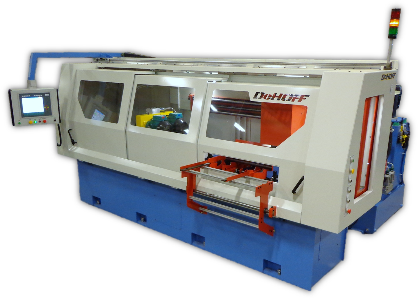 Used To Manufacture Gun Barrels, The Twin Spindle Dehoff - Planer (1607x1186), Png Download