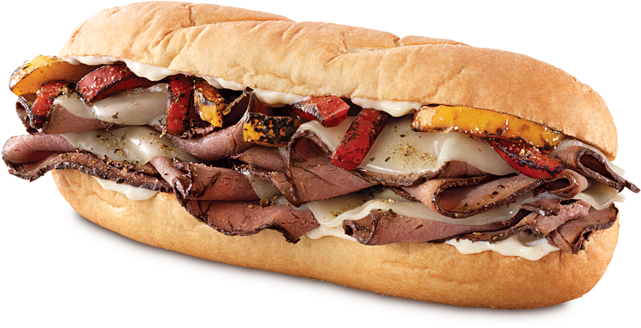 Fire Roasted Philly - Fast Food (1500x832), Png Download