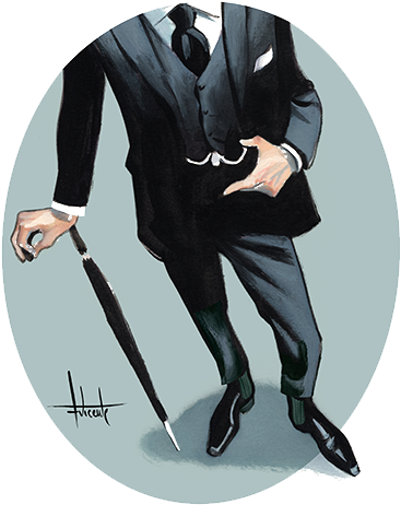 There's A Popular Style Proverb Saying That Decent - Illustration (600x550), Png Download