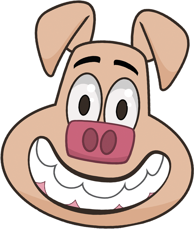 Meet Brad Pig (1000x1000), Png Download