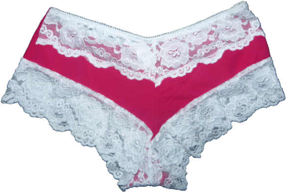 Ladies Cotton Pants With Lace Trim - Lace (1102x600), Png Download