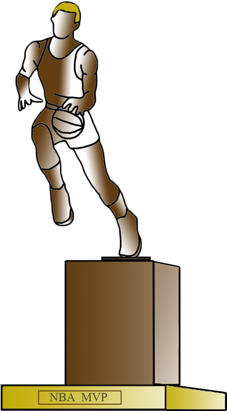 Much Too Early Reactions To The Nba Award Race - Illustration (670x900), Png Download