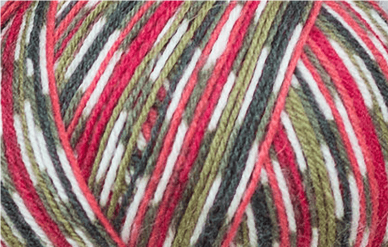 Signature 4 Ply Holly Berry Pattern - Woolen (800x973), Png Download