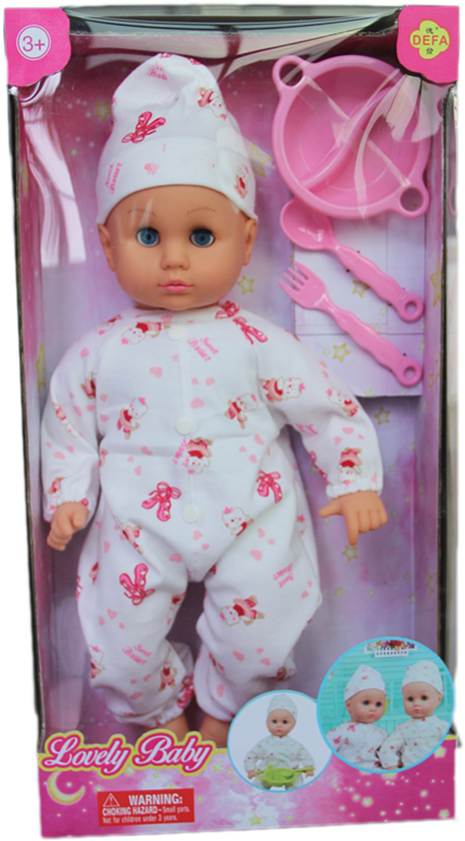 2016 Latest High Quality En71 Baby Doll Toy With Artificial - Doll (500x862), Png Download