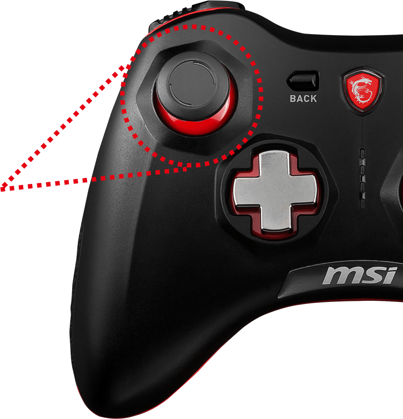 Rgb - Msi Gamepad (815x848), Png Download