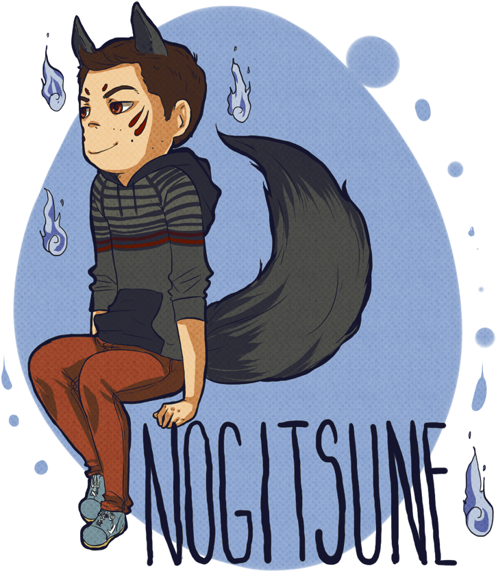 Teen Wolf Cute Art (754x900), Png Download