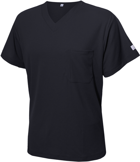 04 Uni Black Ultralight Shirt - T Shirt Noir Png (648x648), Png Download