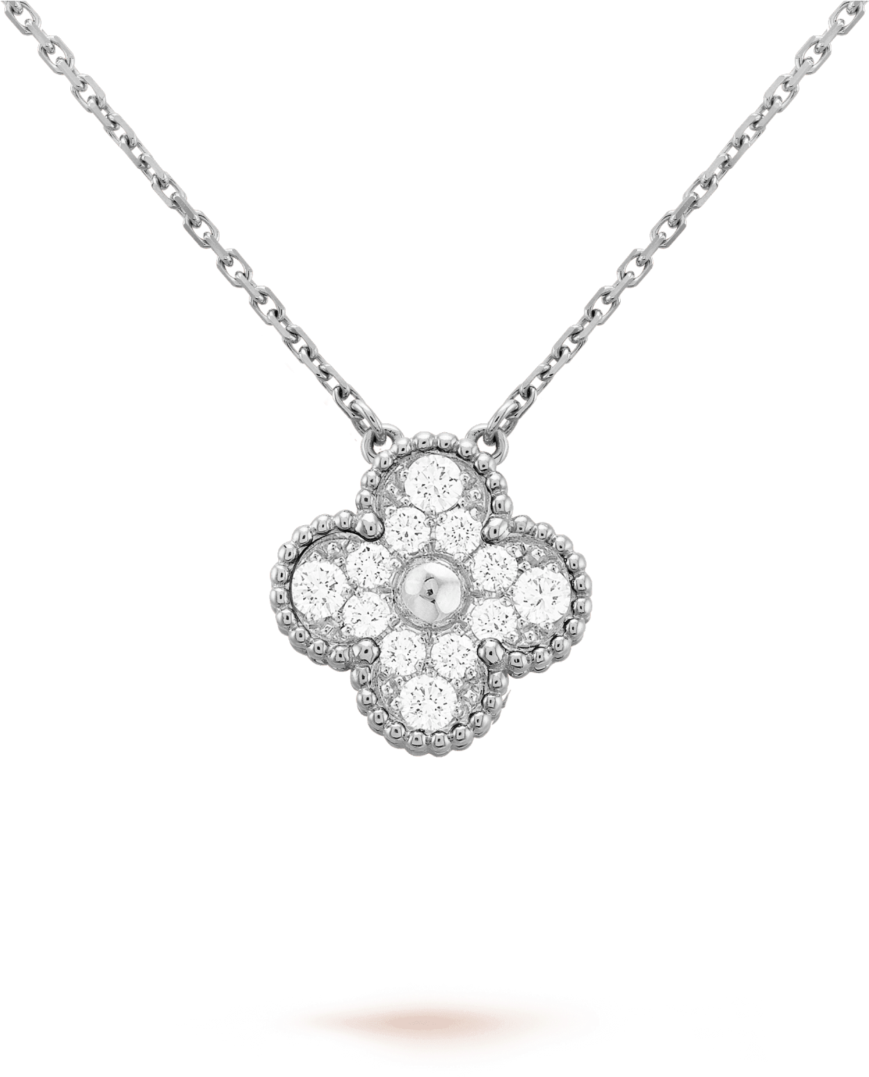 Vintage Alhambra Pendant - Van Cleef Arpels Vintage Alhambra Pendant (2000x2000), Png Download