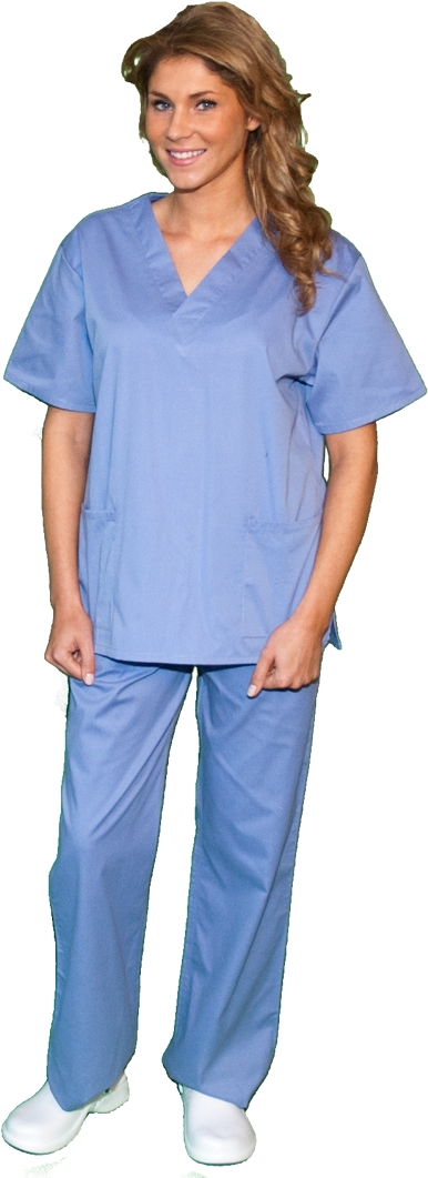 Scrub Sets - Pajamas (424x1075), Png Download
