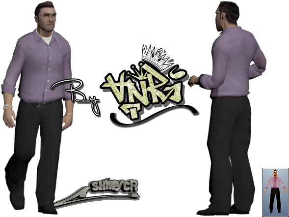 Image - Skin Rap Gta Sa (640x480), Png Download