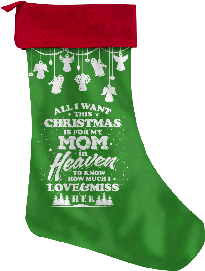 Christmas Angel Stocking - Die Hard Christmas Stocking (1024x1024), Png Download