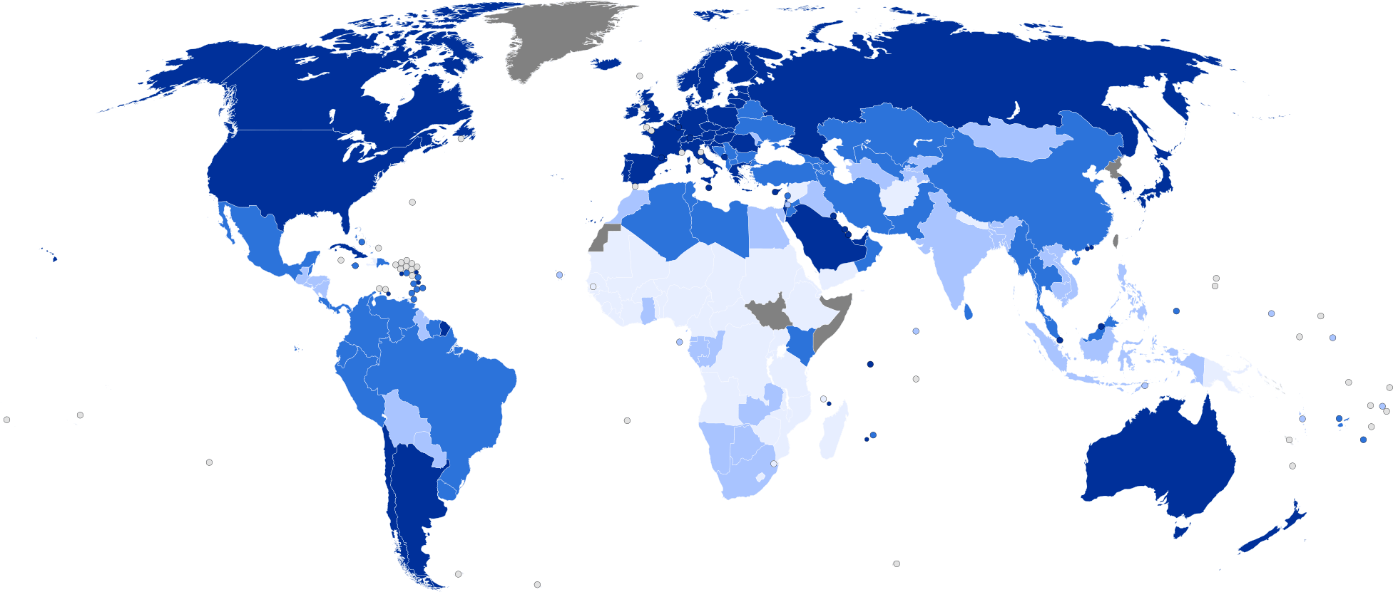 What Are The Rules And Regulations For Knife Use - Human Development Index 2017 (2000x869), Png Download