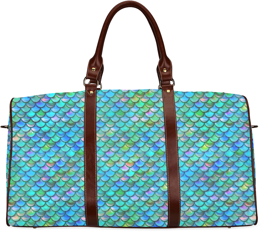 Mermaid Scales Waterproof Travel Bag/large - Bags Travel Girls (1000x1000), Png Download