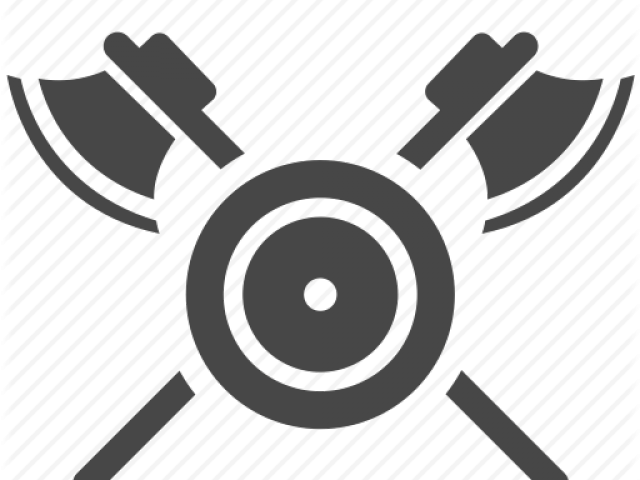 Shield Clipart Viking - Circle (640x480), Png Download