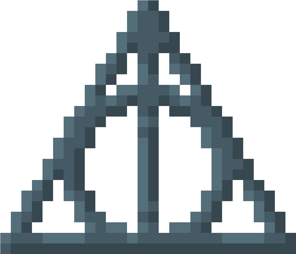 Deathly Hallows - Us Frisk Us Chara (1184x1184), Png Download