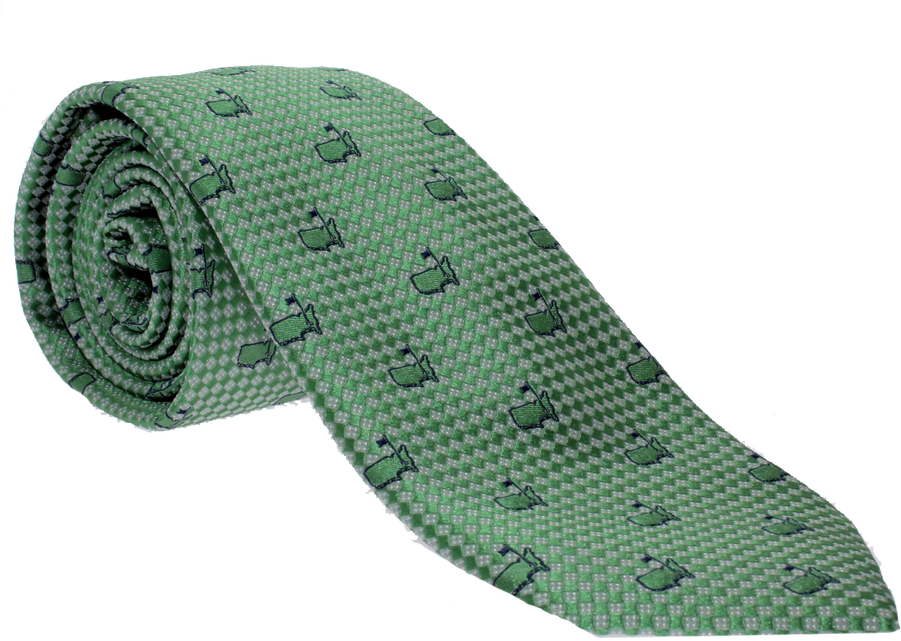 Masters Green Tie With Blue Logo Outline - Belt (900x900), Png Download