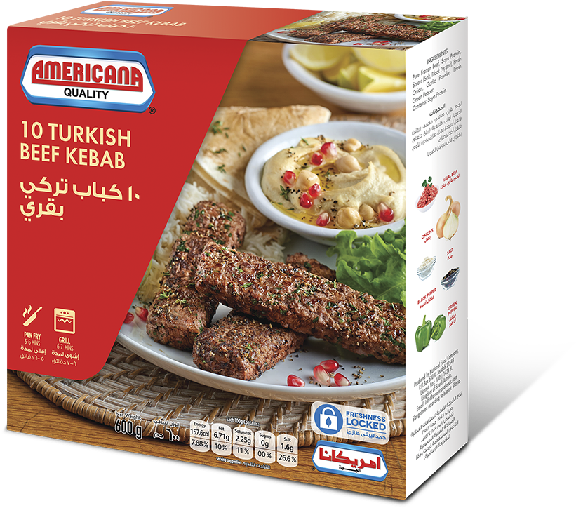 Turkish Beef Kabab - Americana Meatballs 400gm (992x910), Png Download