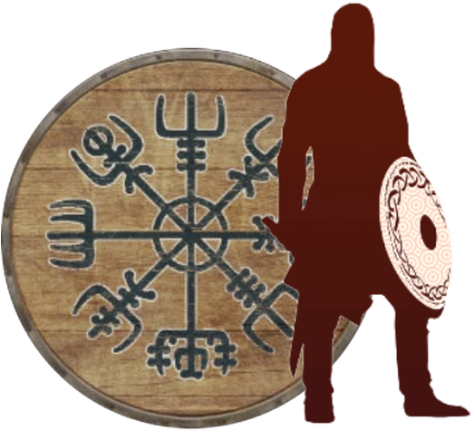 Dj Ragnar3 - Escudo De Proteção Viking (655x506), Png Download