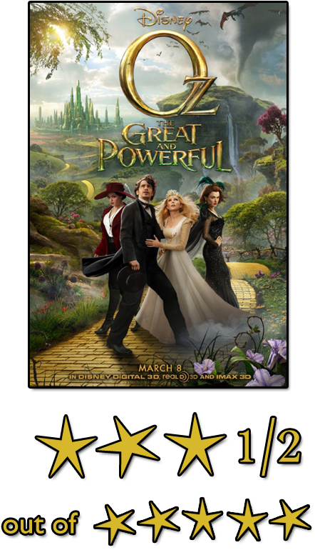 The Great And Powerful - Oz The Great And Powerful 2013 3d (475x837), Png Download