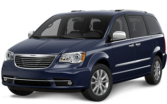 2016 Town And Country Blue Exterior - Town Country 2014 Touring (800x400), Png Download