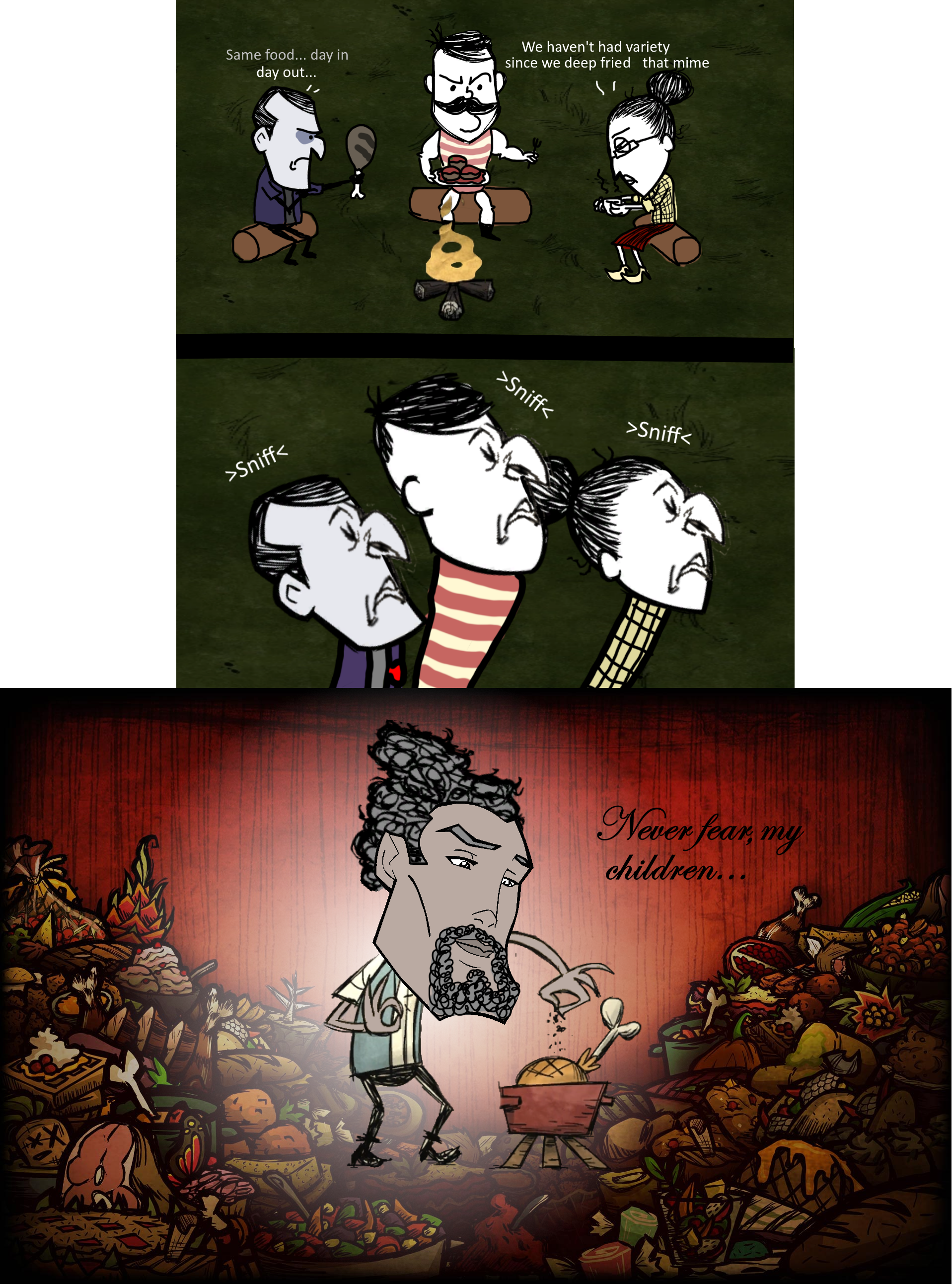Warly - Dont Starve Фон (1917x2589), Png Download