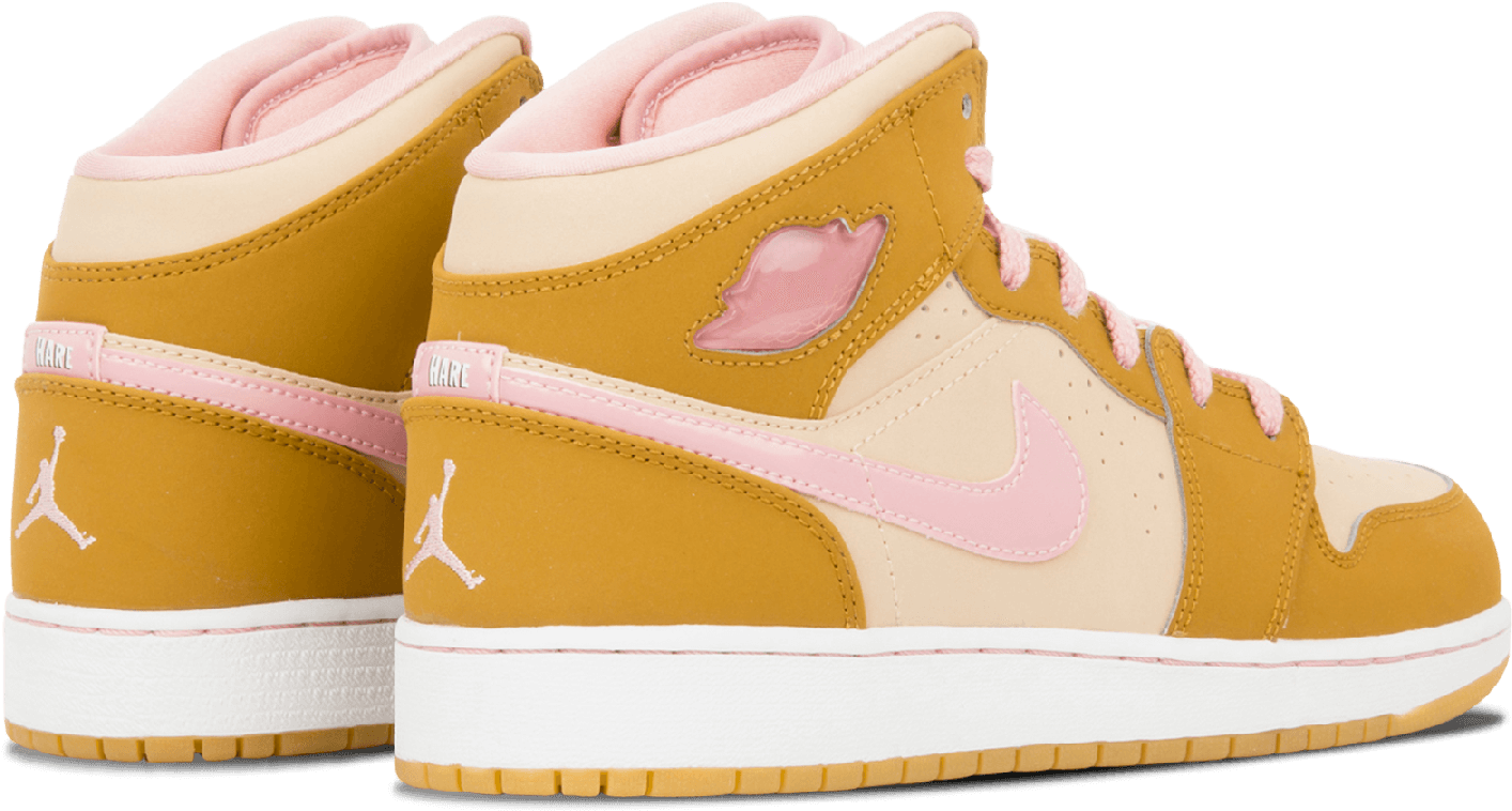 Air Jordan 1 Mid Wb Gg "lola Bunny" - Sneakers (1800x1080), Png Download