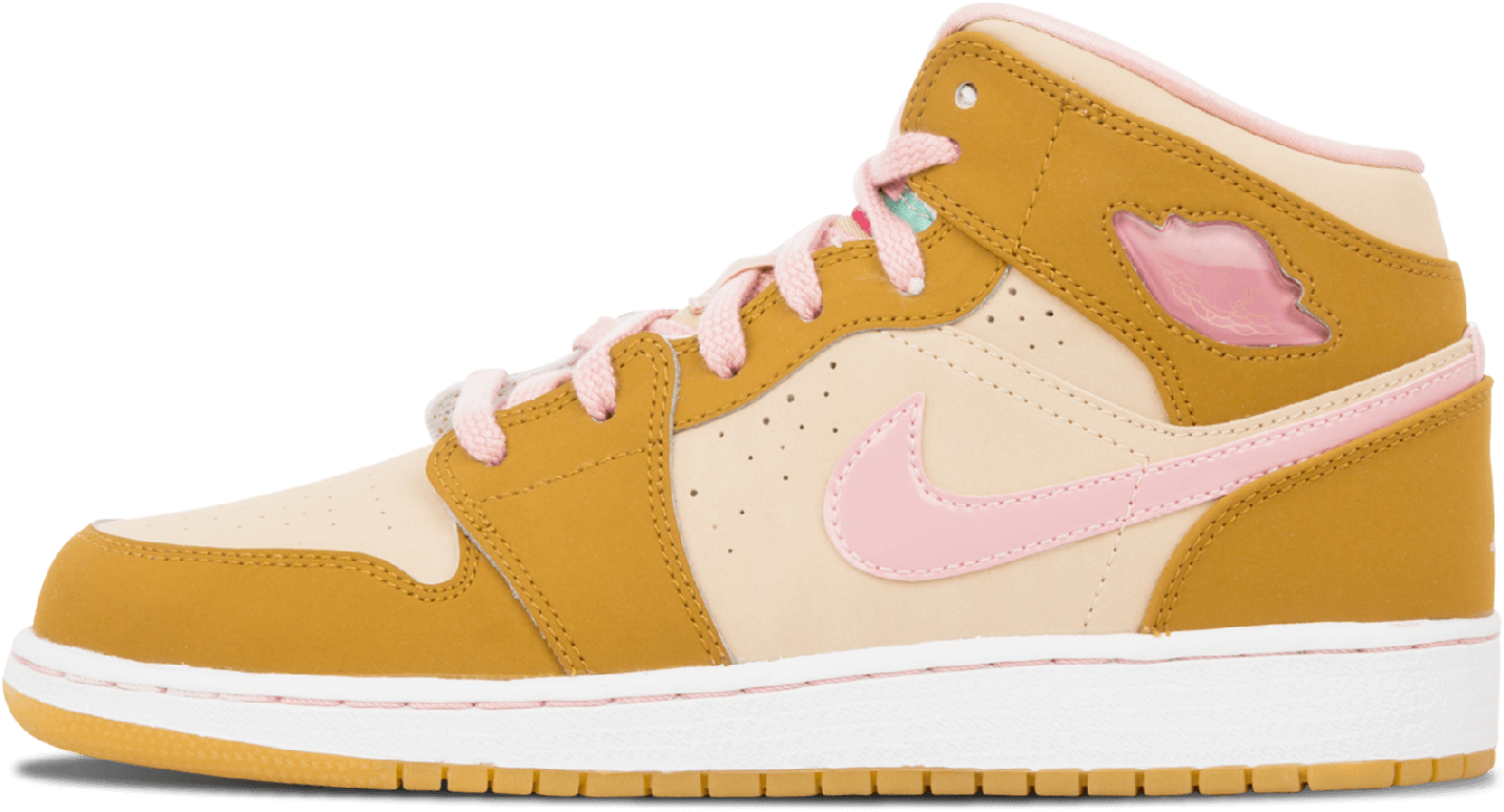 More Views - Infant Boy's Air Jordan 1 Mid Wb Gg 'lola Bunny (1800x1080), Png Download