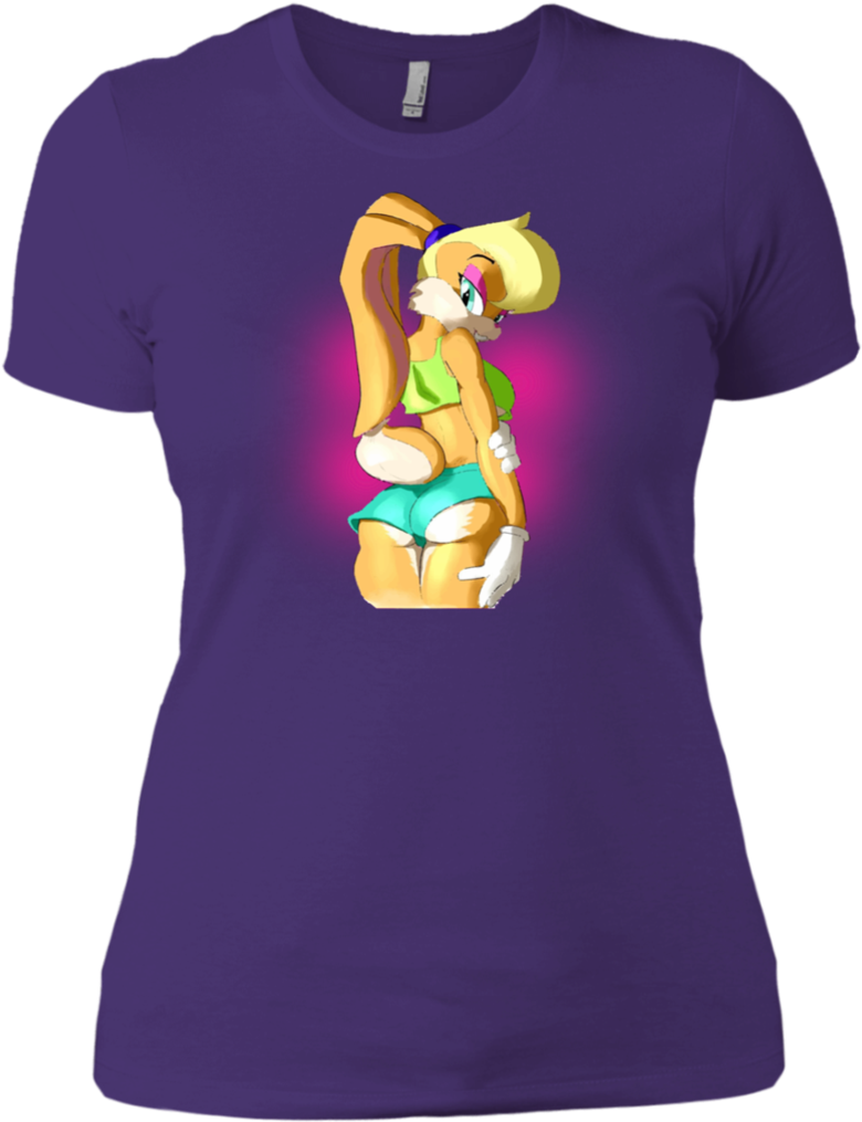 Lola Bunny Ladies' Boyfriend T-shirt - Shirt (1024x1024), Png Download