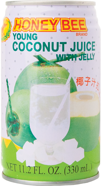 Hb Coconut Juice W/jelly - Coconut Water (640x640), Png Download