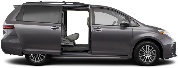 Passenger's Side View, Sliding Door Open - Chrysler Pacifica Side View (800x400), Png Download