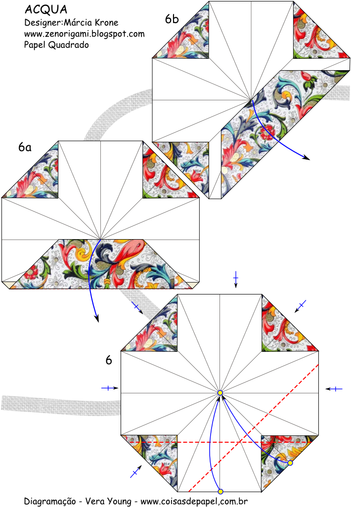 01 Diagrama Acqua Quadrado Mk Pg 2 - Italian Wrapping Paper (744x1052), Png Download