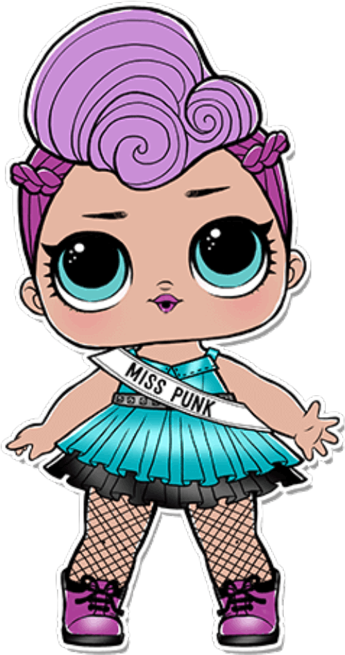 Glam Club Mis Punk - Lol Surprise Miss Punk (840x1146), Png Download