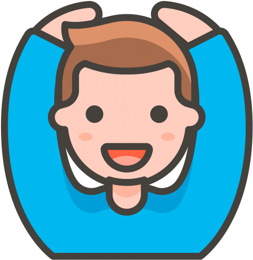 Man Gesturing Ok Emoji - Icon (866x650), Png Download