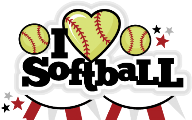 Design Clipart Softball - Love Basketball (640x480), Png Download
