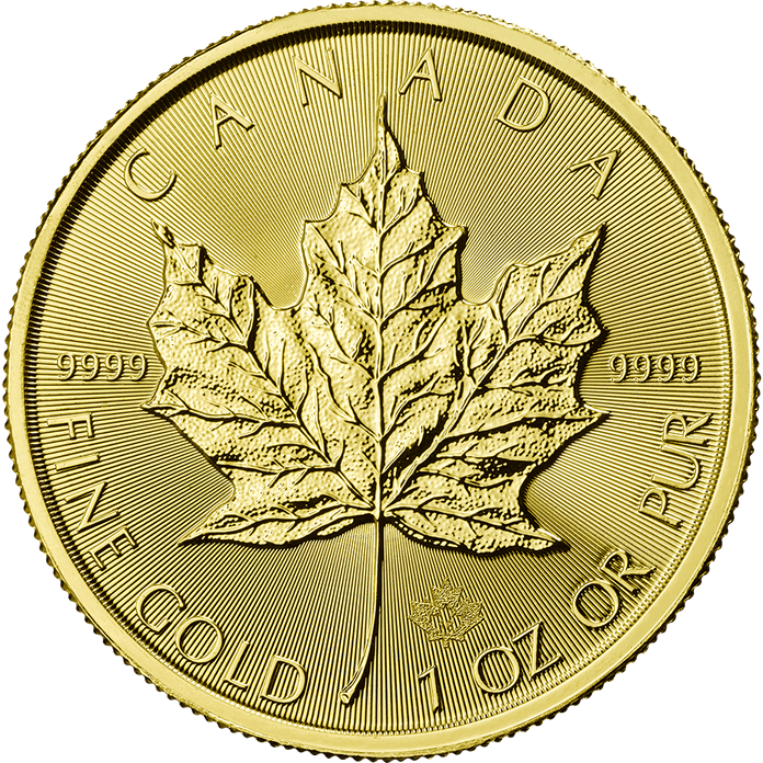 Canadian Gold Maple Leaf (696x696), Png Download