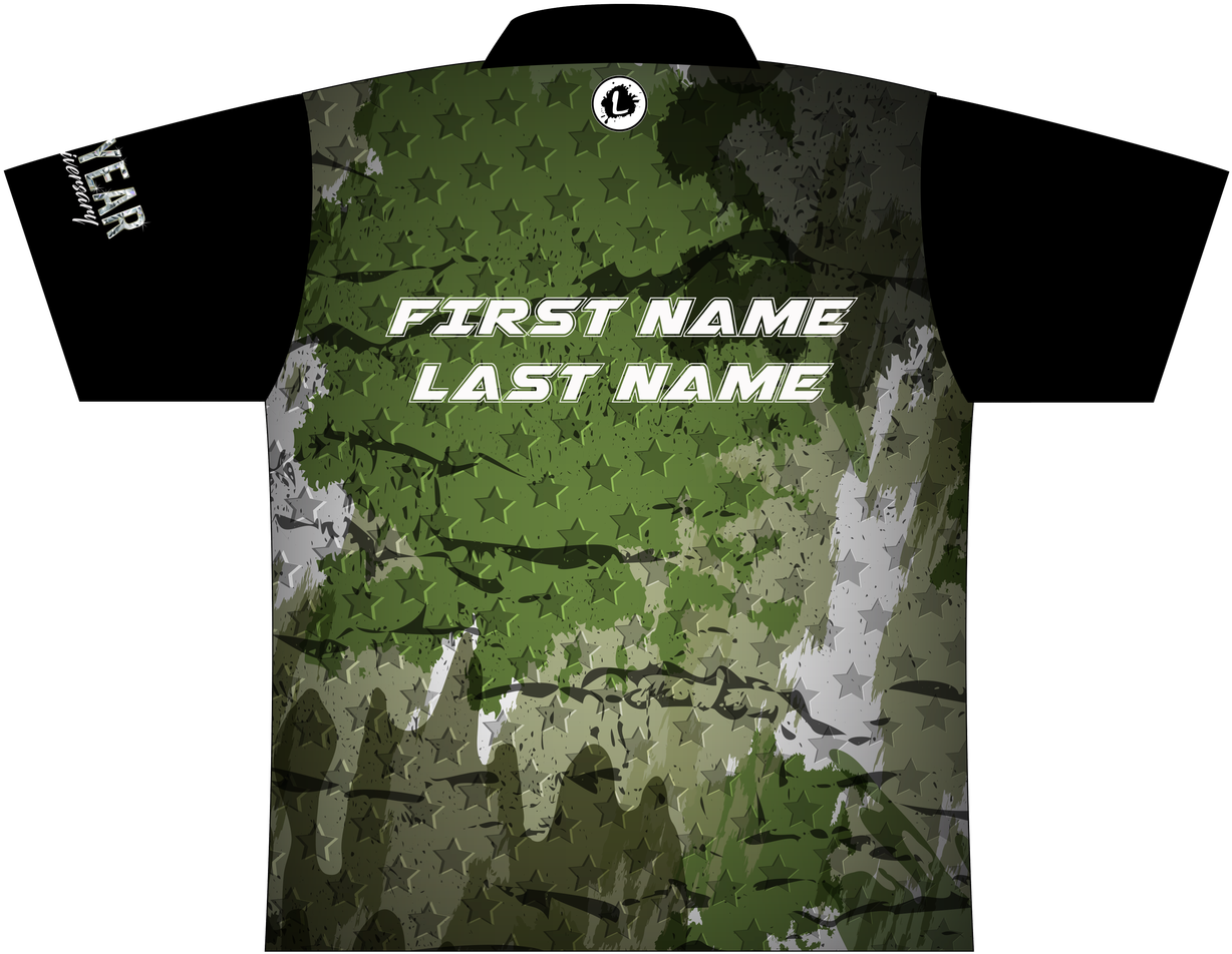 Starry Grunge Dye Sublimated Jersey - Active Shirt (1280x1020), Png Download