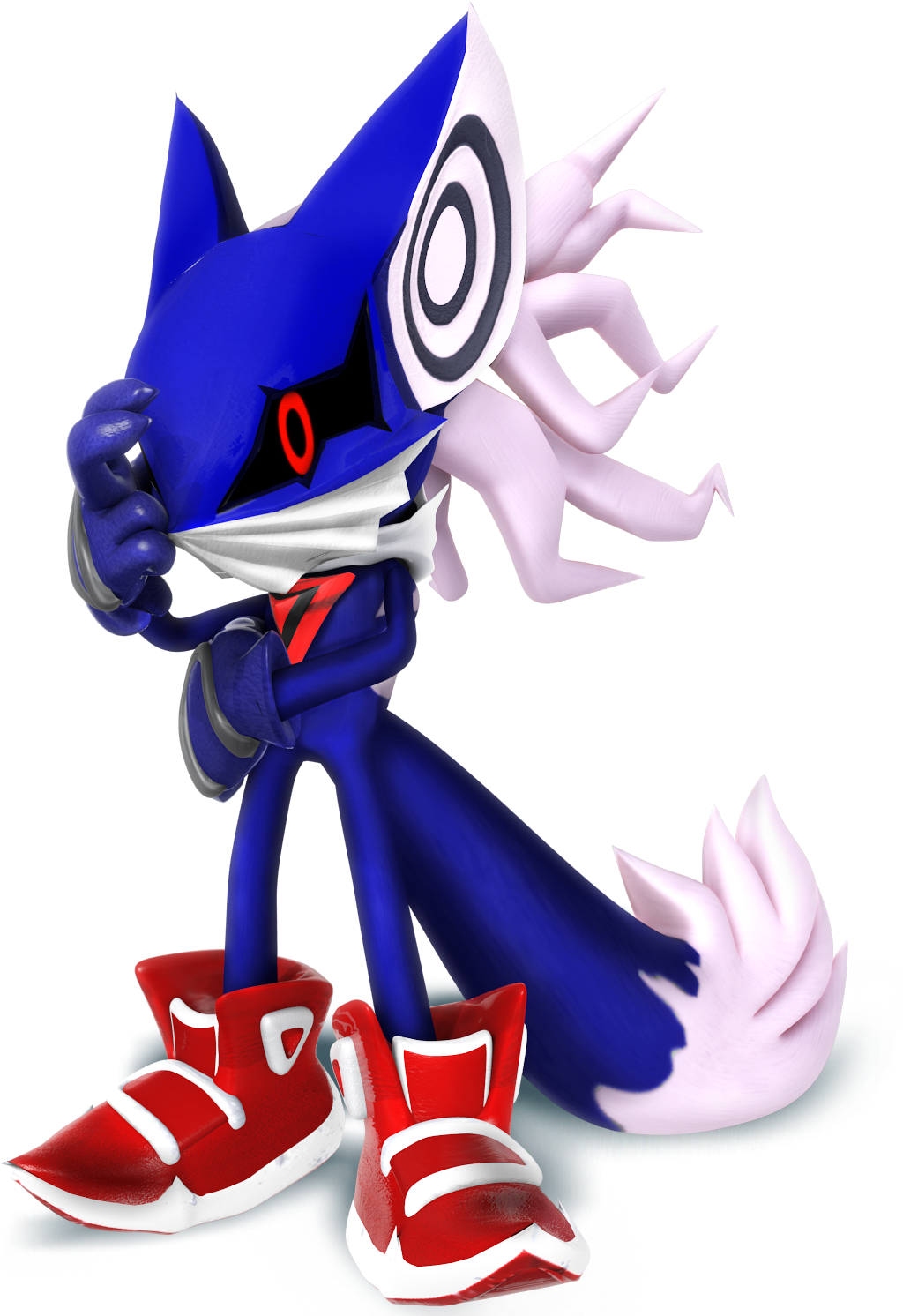 This One Is Based Off Of Metal Sonic, It Could Also - Sonic With Infinite Mask (1500x1500), Png Download