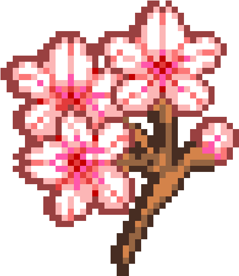 Blossom - Modele Perle A Repasser Fleur (1200x1200), Png Download