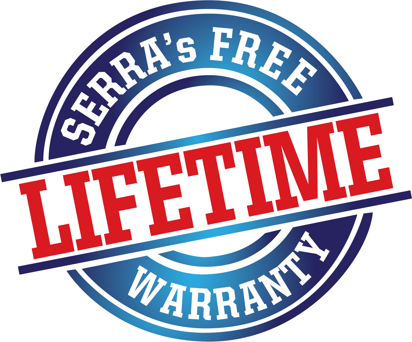 Lifetime Warranty - Emblem (1800x1800), Png Download
