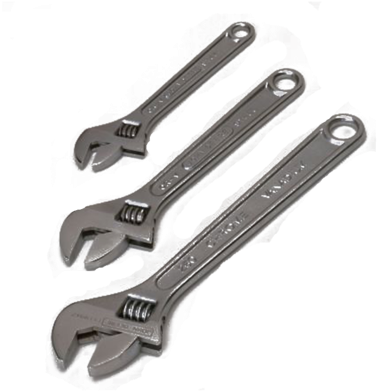 Adjustable Wrench Model/part No - Adjustable Spanner (768x432), Png Download
