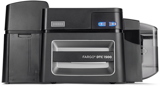 How To Setup Your Dtc1500 Id Card Printer - Hid Fargo (800x503), Png Download