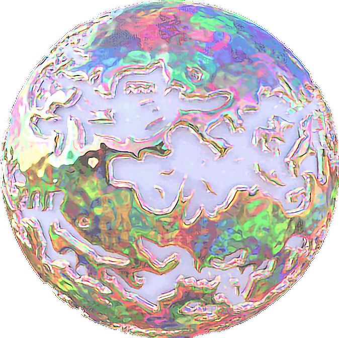 World Aesthetic (674x672), Png Download